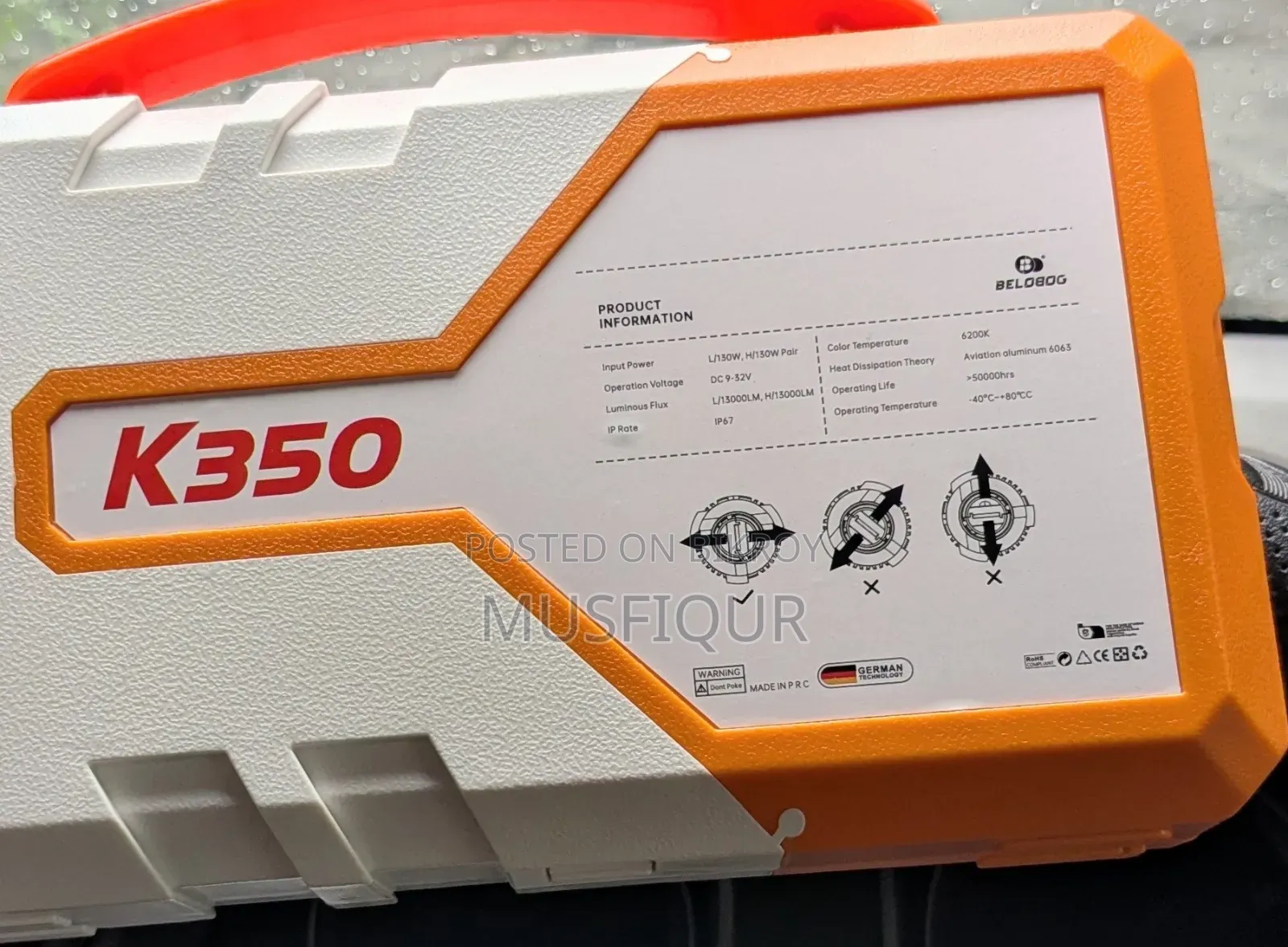 🚘💡 Beldogo K350  Led Headlight