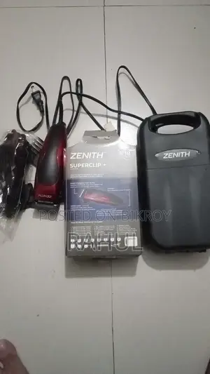 ZENITH SUPERCLIP+ Hair Clipper — 18 Pieces