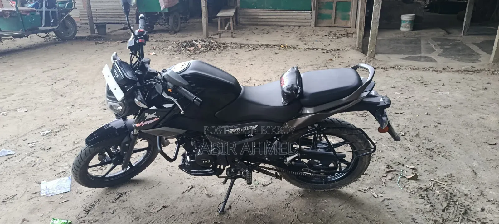 New TVS Raider 125 2026 Black