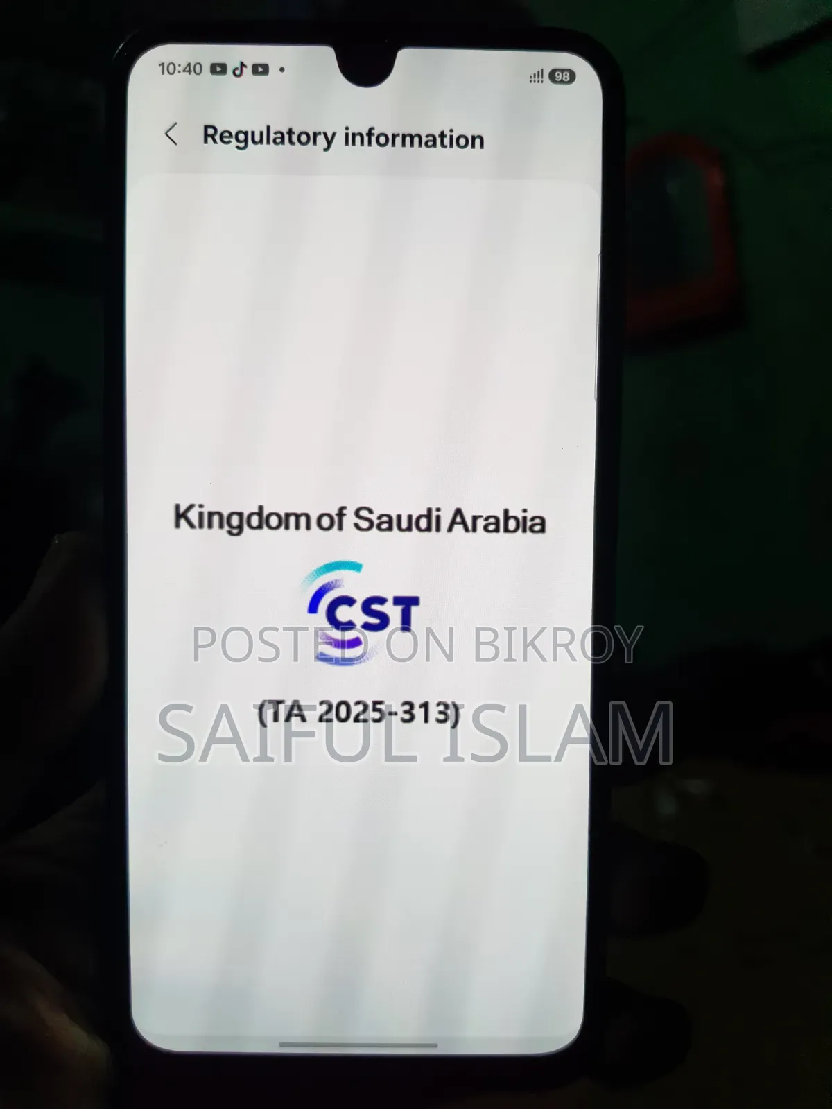Samsung Galaxy A26 128 GB Black