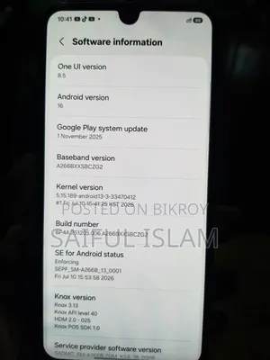 Samsung Galaxy A26 128 GB Black