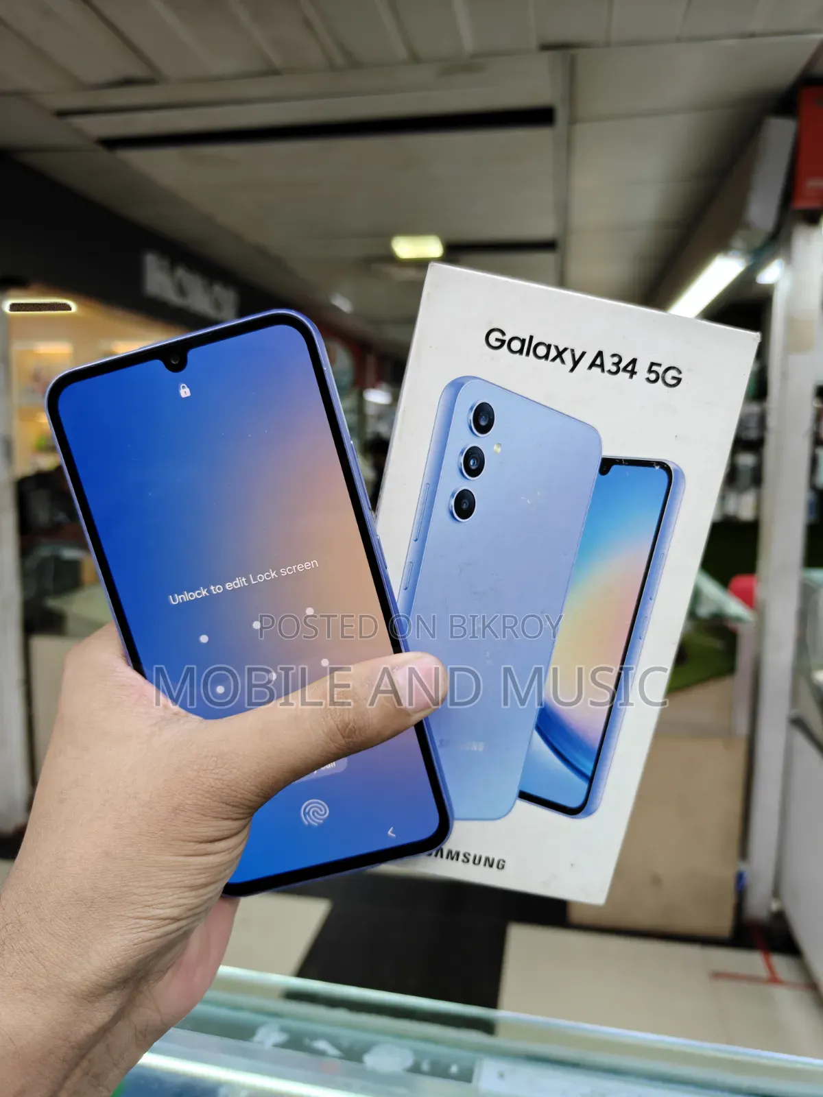 Samsung Galaxy A34 5G 128 GB Blue
