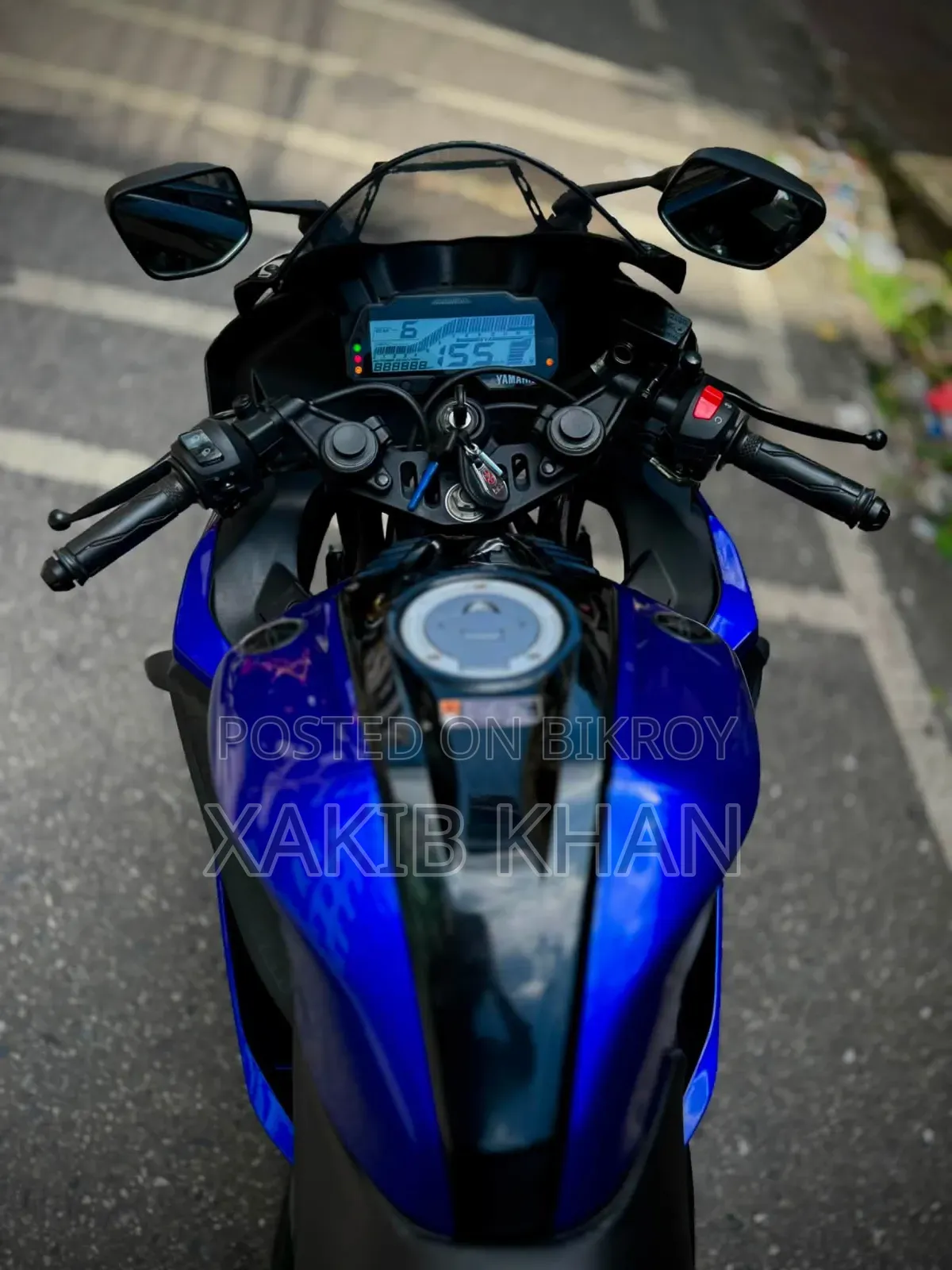 Yamaha R15 V3 2024 Blue