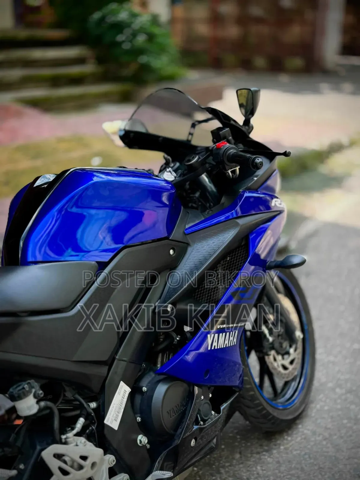 Yamaha R15 V3 2024 Blue
