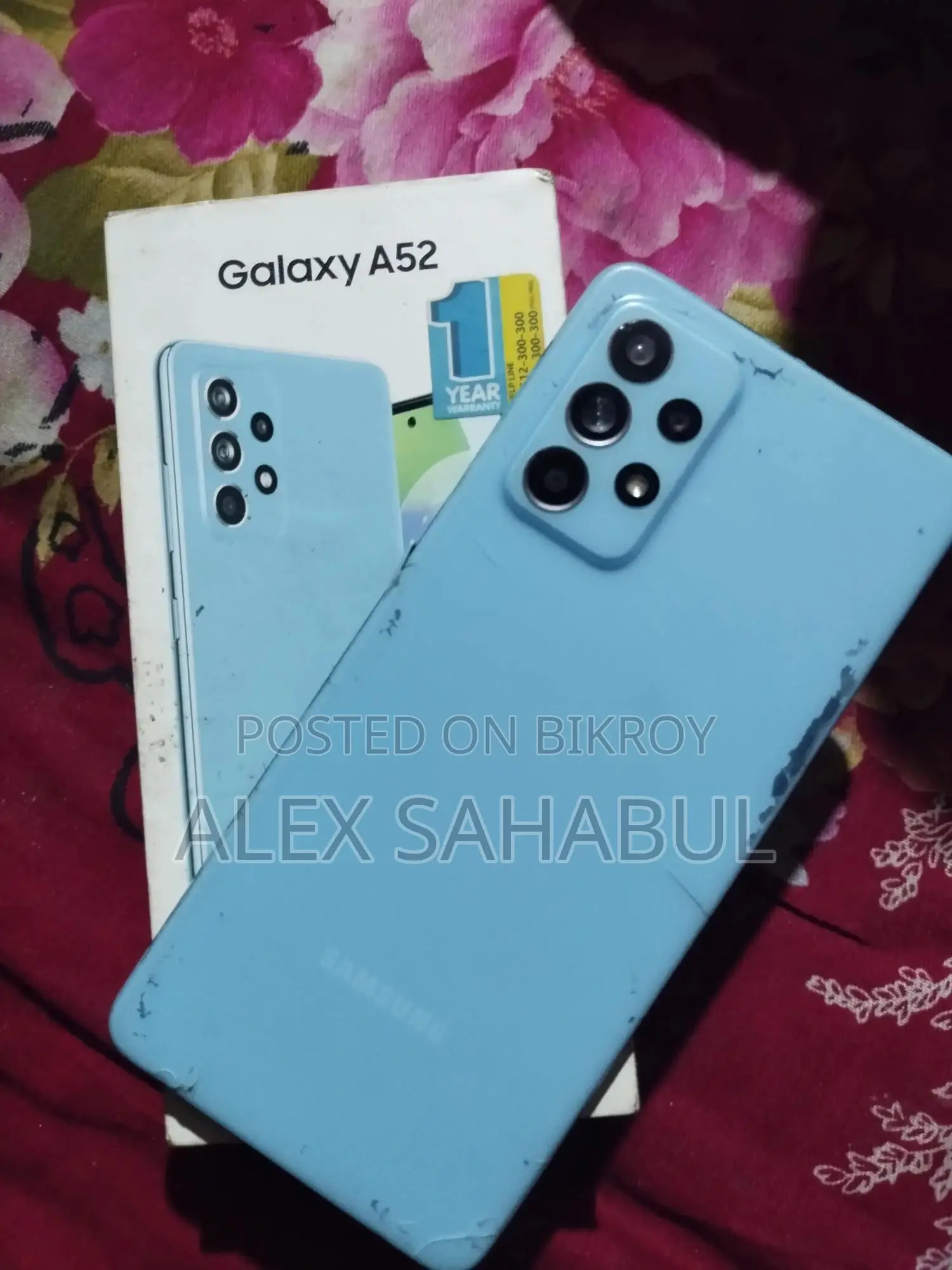 Samsung Galaxy A52 128 GB Blue