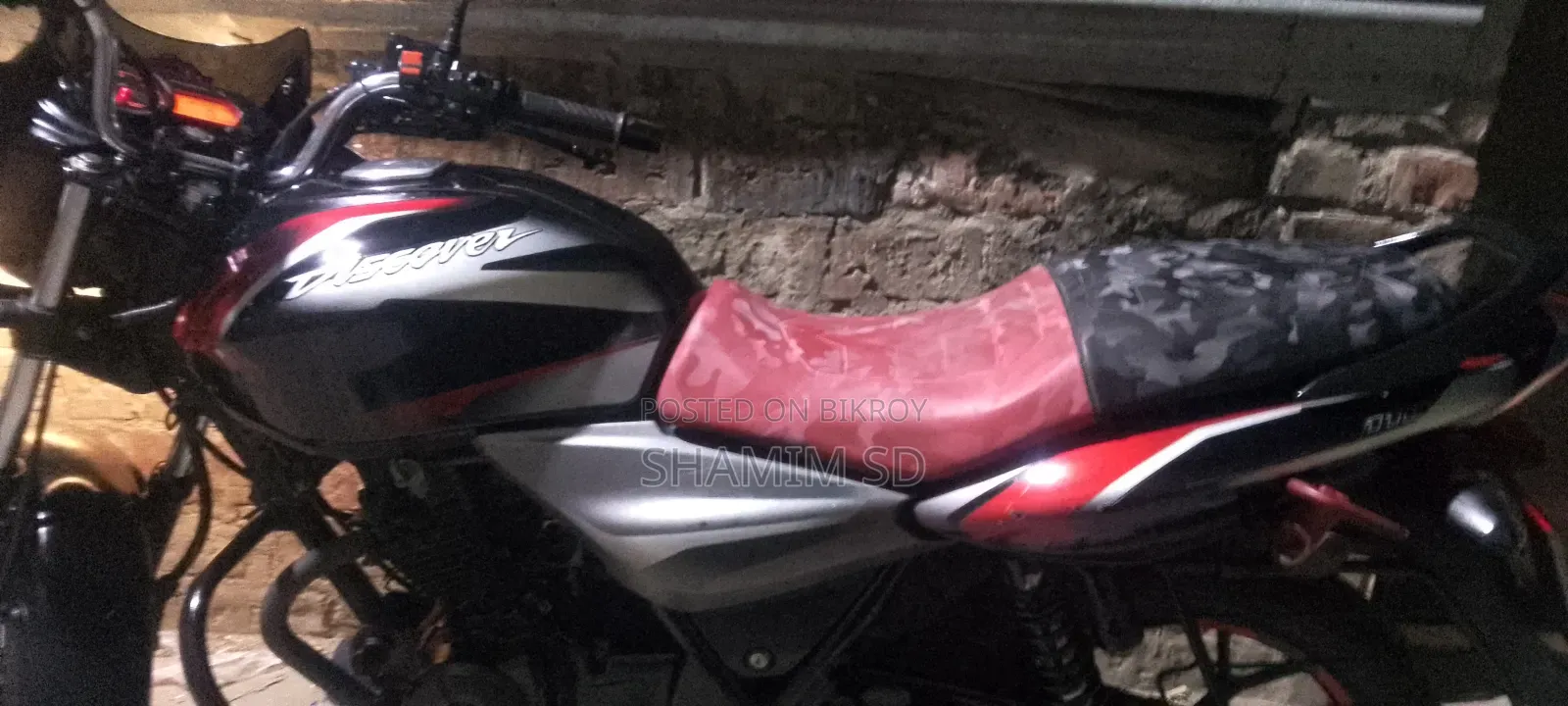 Bajaj Discover 110 2021 Black
