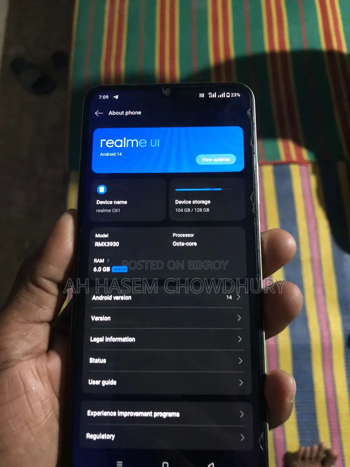 Realme C61 128 GB Graphite