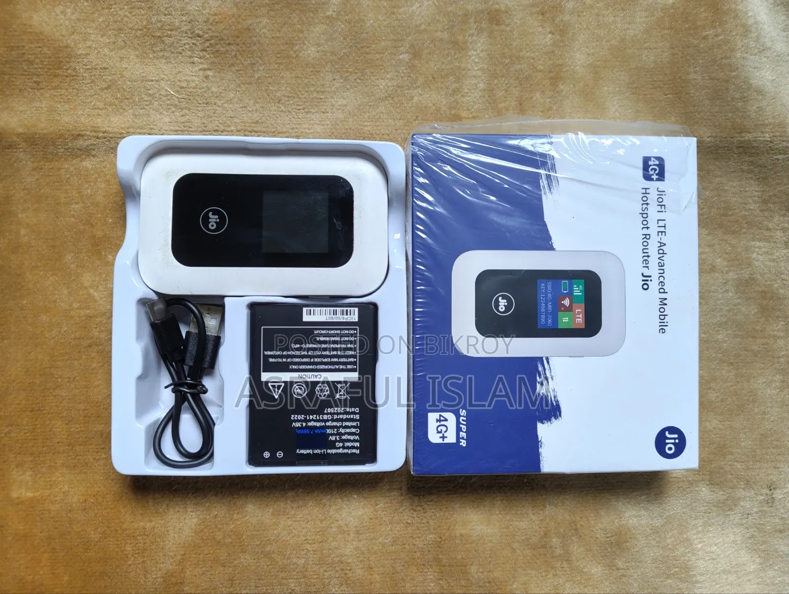 JioFi 4G LTE WiFi রাউটার বিক্রি হবে