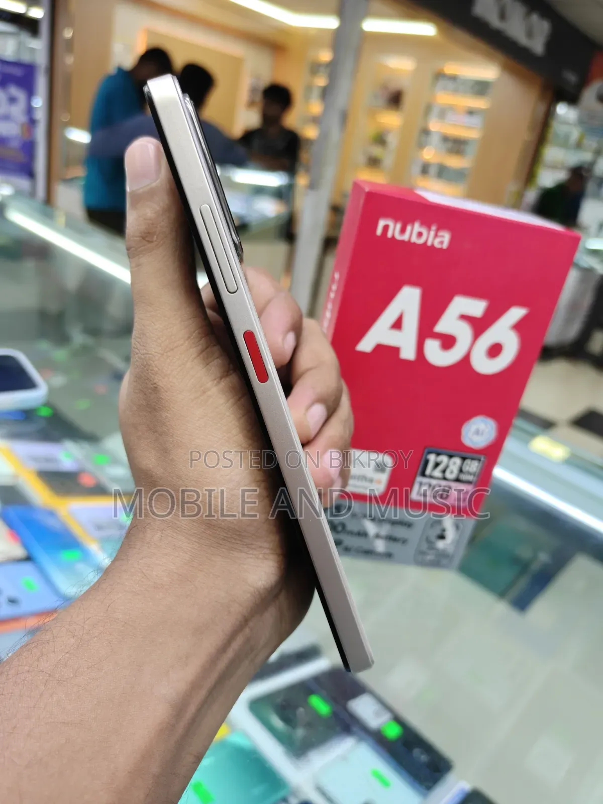 ZTE 128 GB Gold