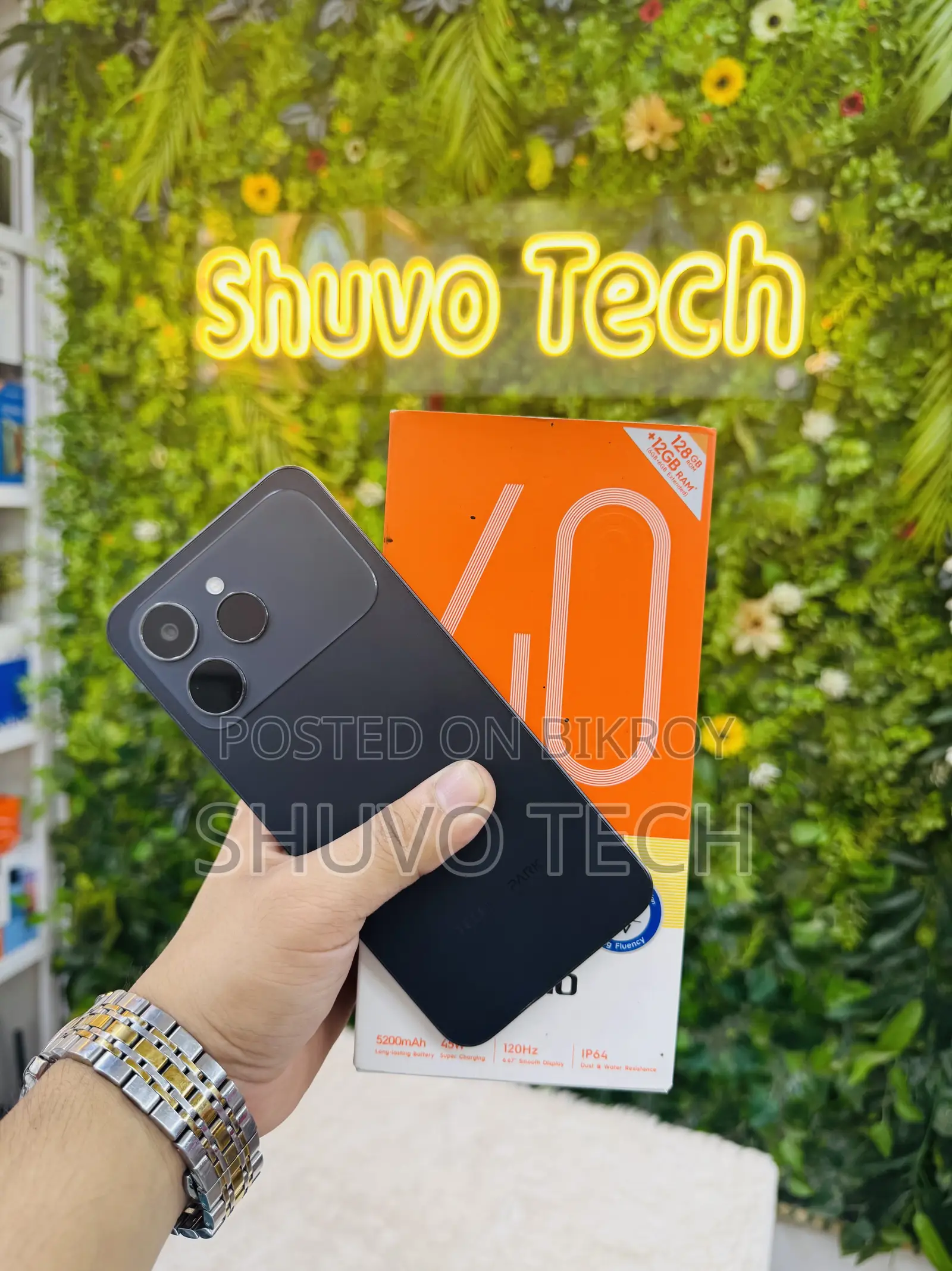 Tecno Spark 40 256 GB Black