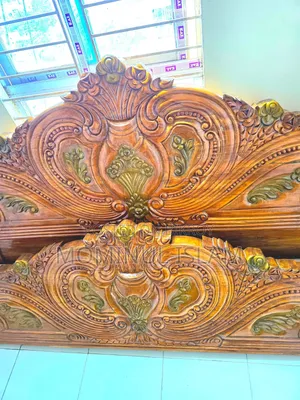 Teak Wood Box Bed