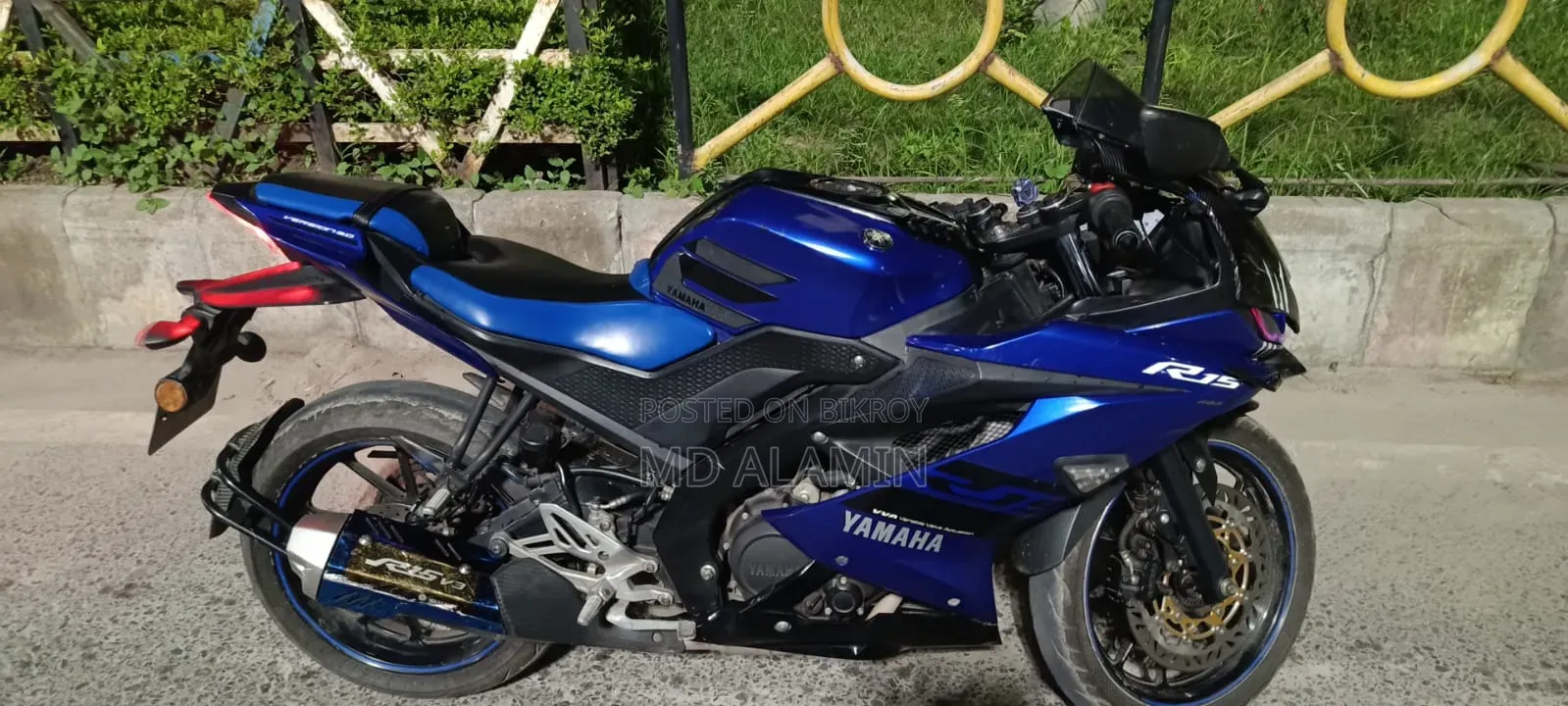 Yamaha R15 V3 2022 Blue