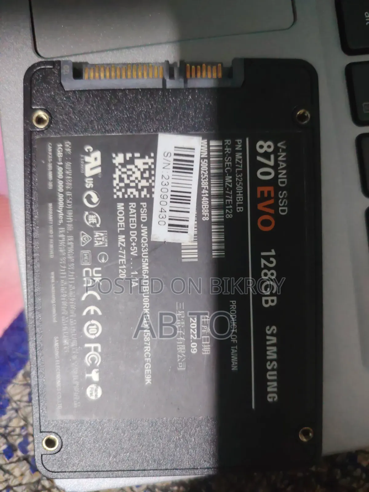 128GB Samsung Original SSD