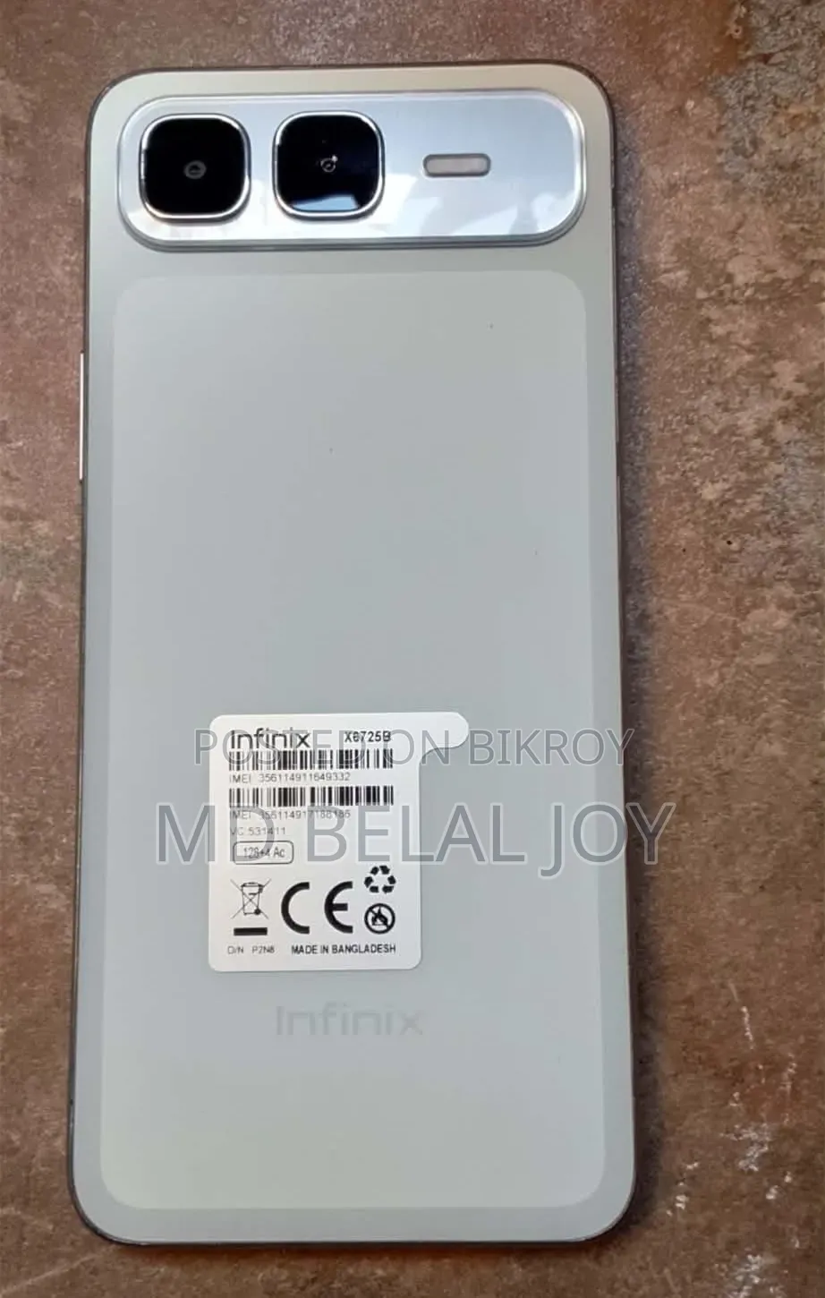 Infinix Smart 10 Plus 128 GB White