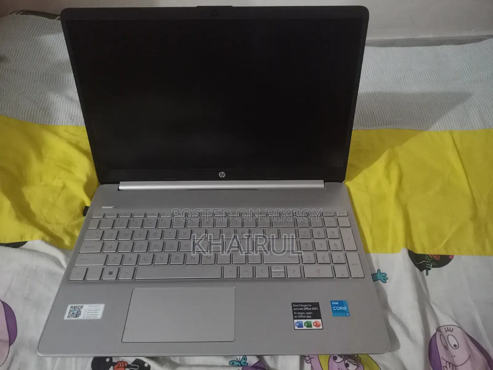 Laptop HP 15s 8GB Intel Core i3 SSD 512GB