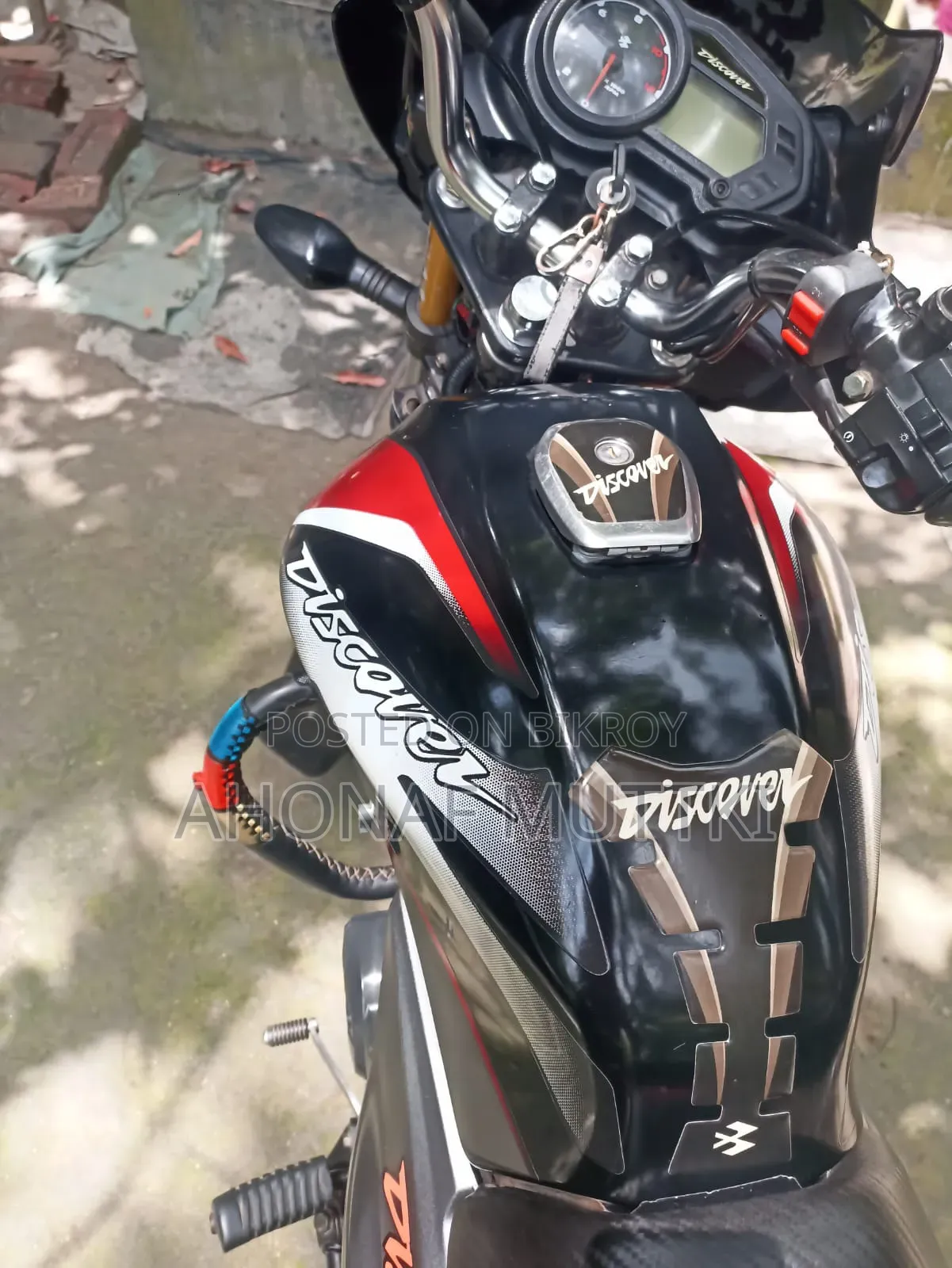 New Bajaj Discover 125 2019 Black