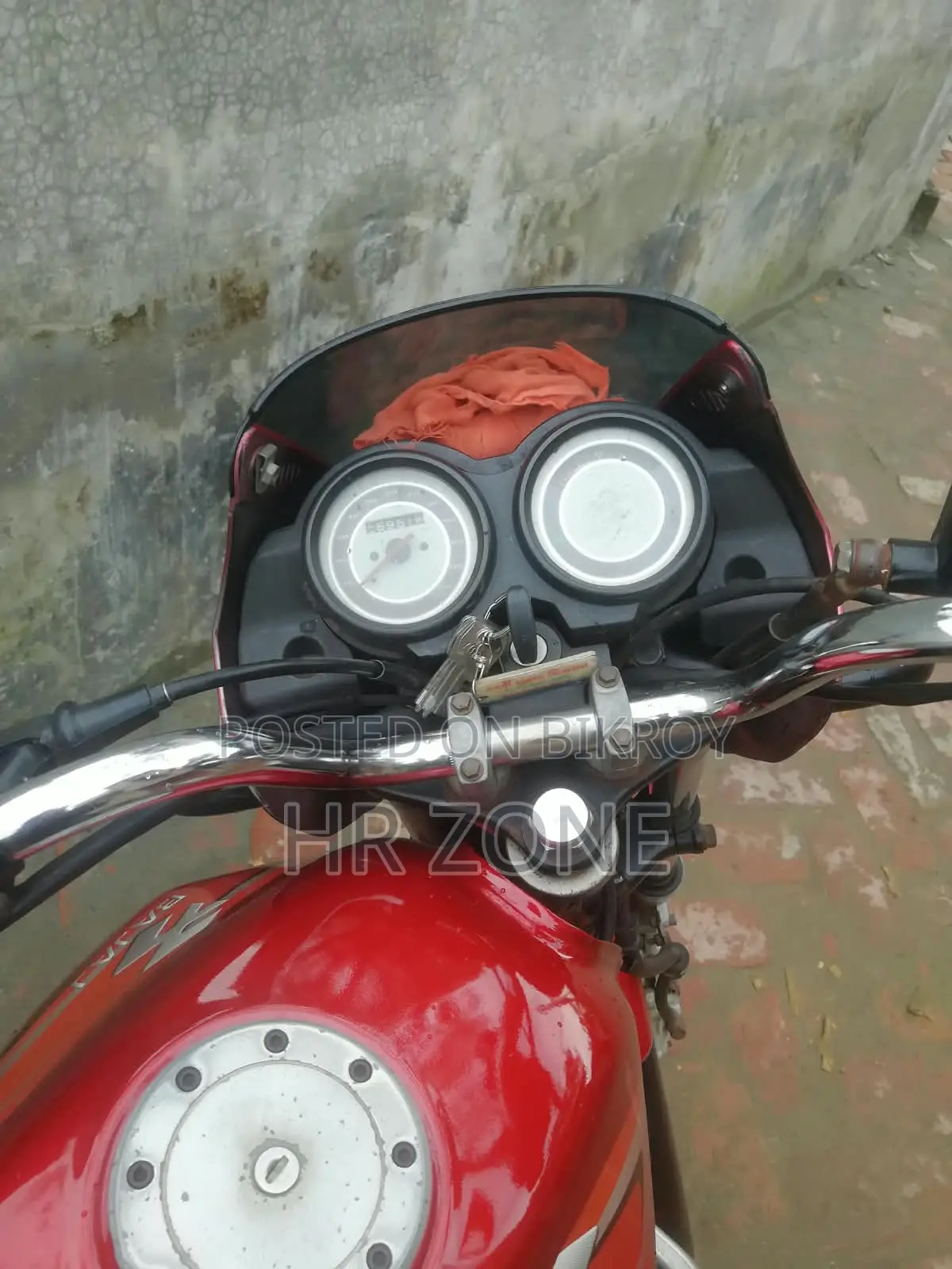 Bajaj Platina 100 2014 Red