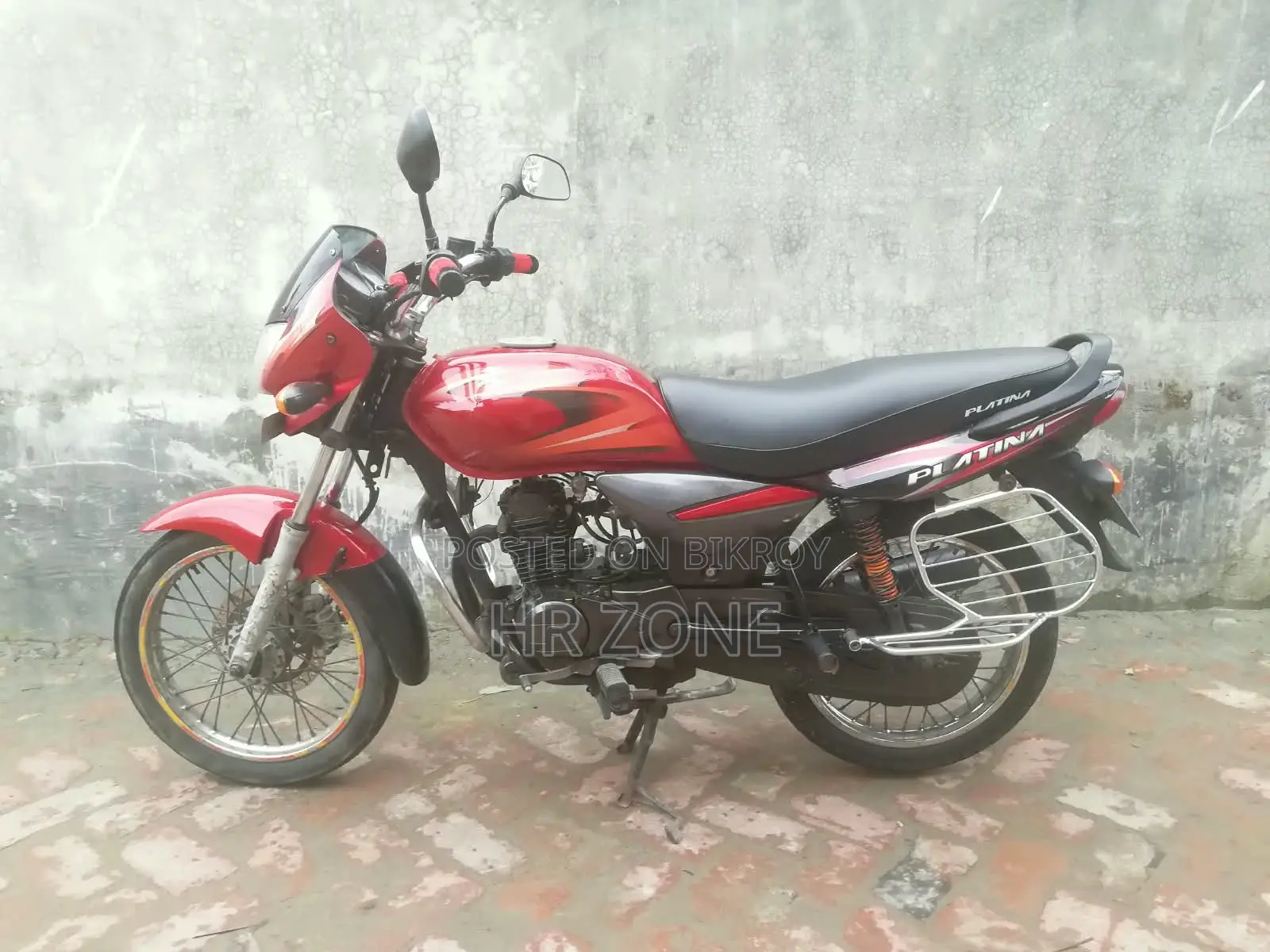 Bajaj Platina 100 2014 Red