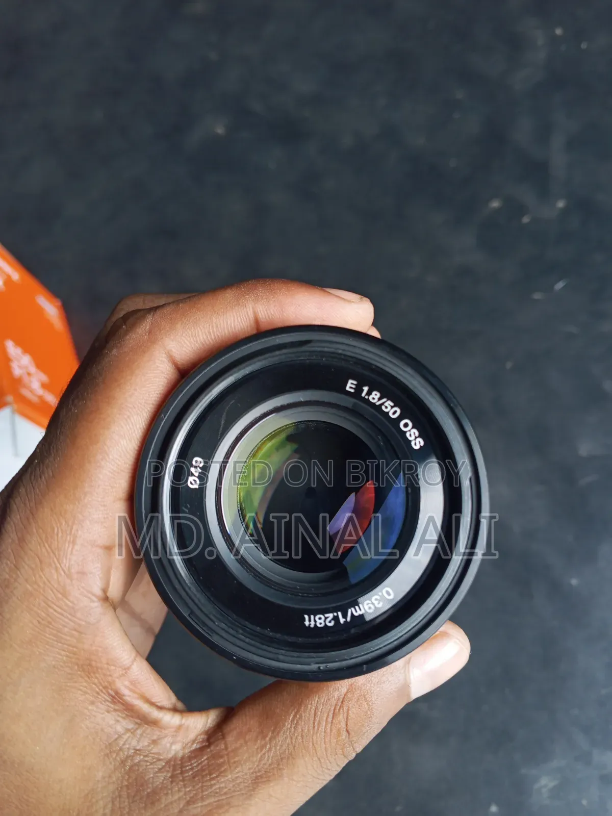 Sony E Mount 50mm F/1.8 Oss Lens