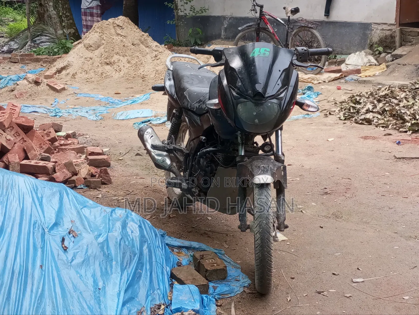 Bajaj Discover 100 2015 Black