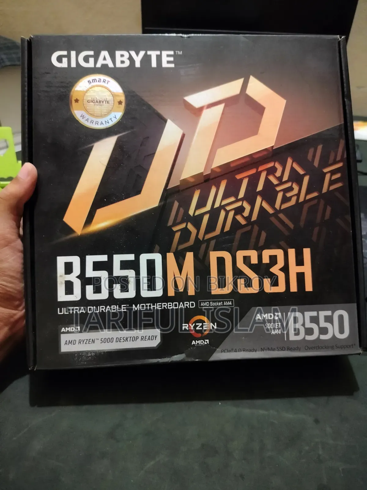 Gigabyte B550M DS3H Motherboard