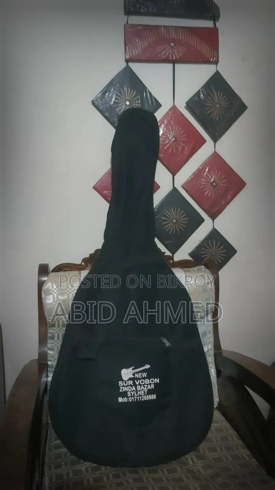 || Normal Guitar for Practice With Bag & Pick || Price 4.5k(not Fixed)