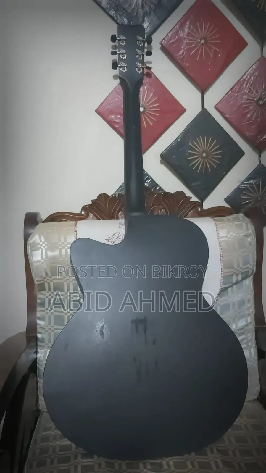 || Normal Guitar for Practice With Bag & Pick || Price 4.5k(not Fixed)