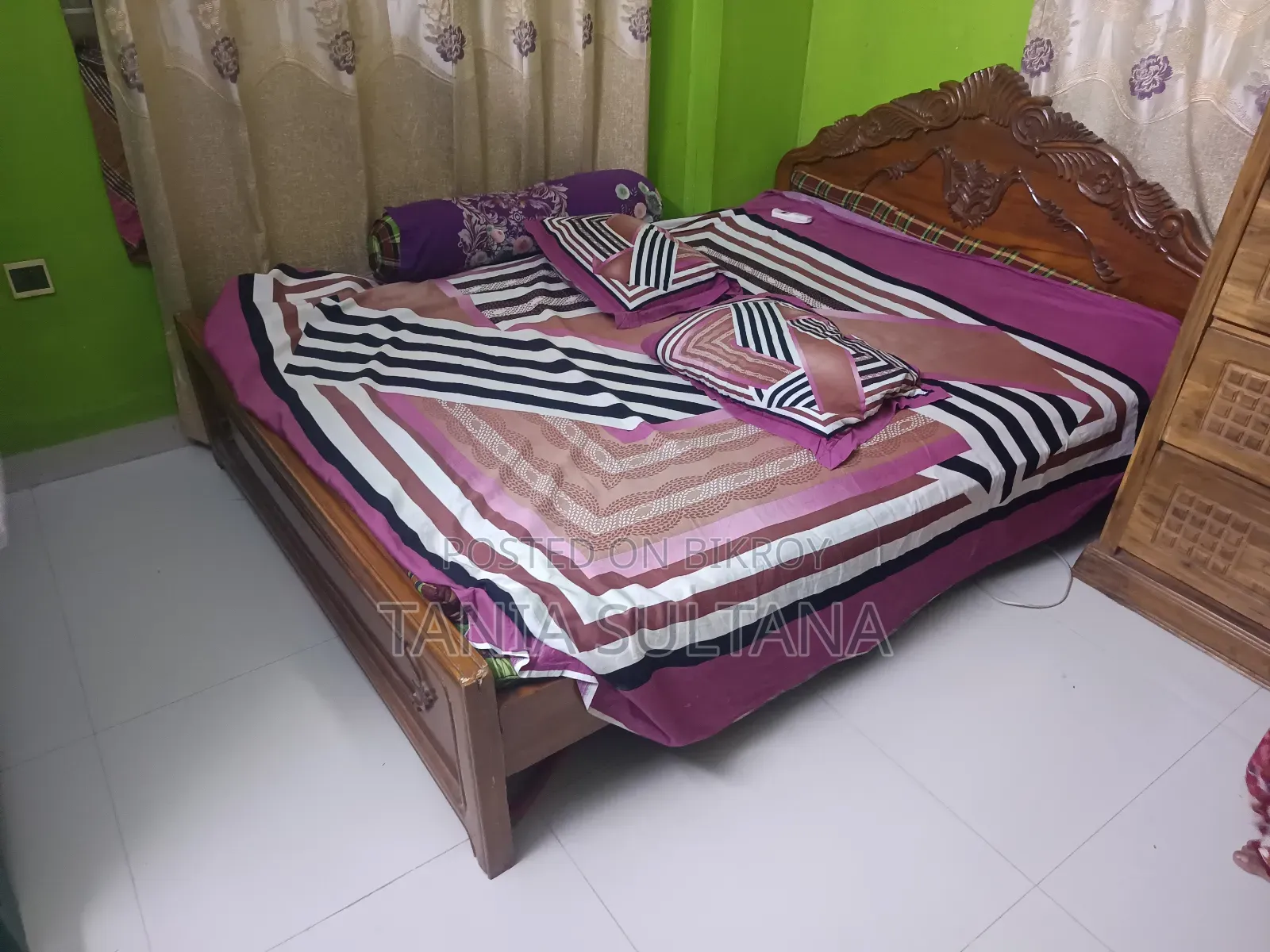 খাট ফুল সেট
