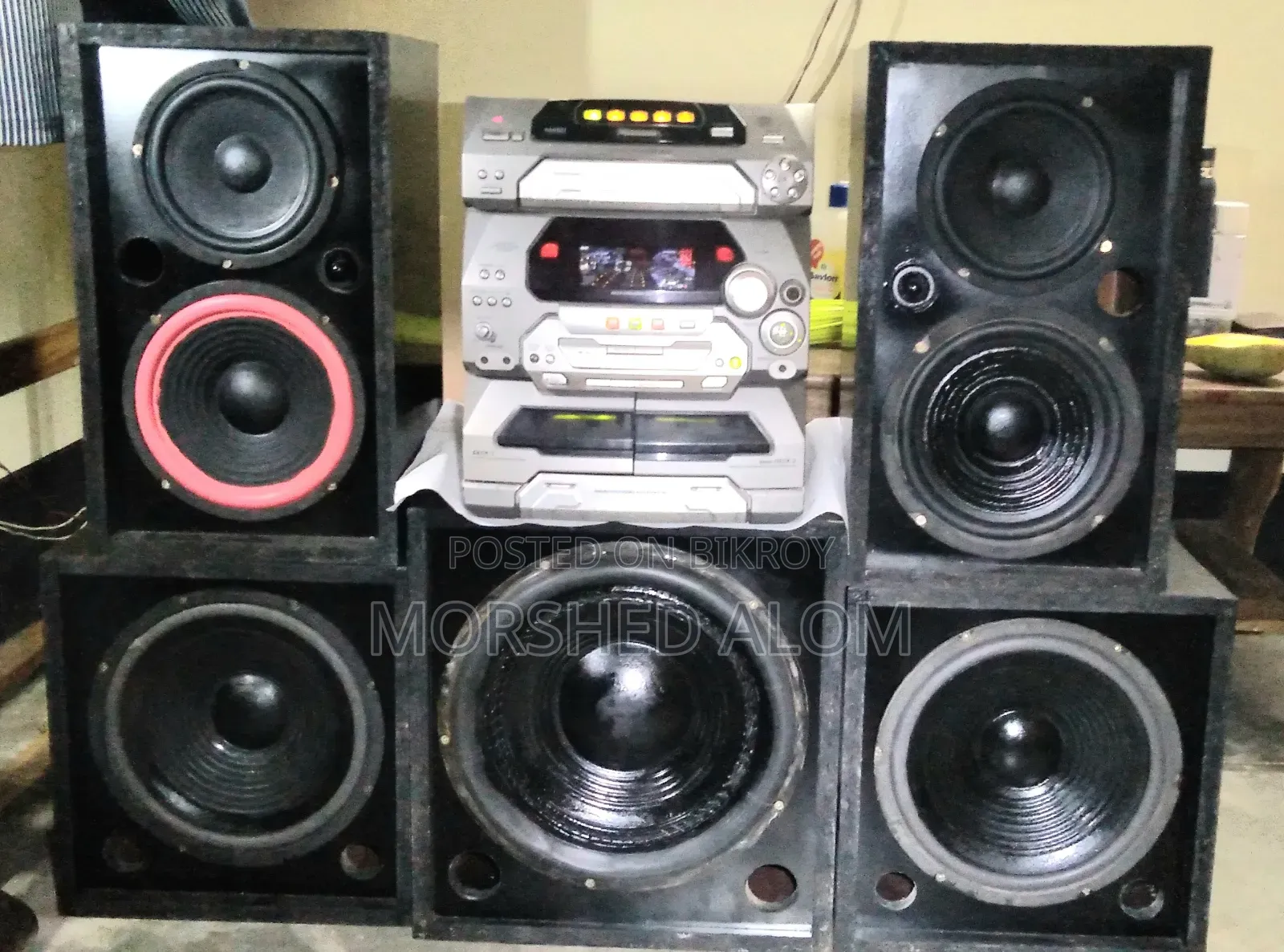 Panasonic Sound System  8000 Watt Pmpo