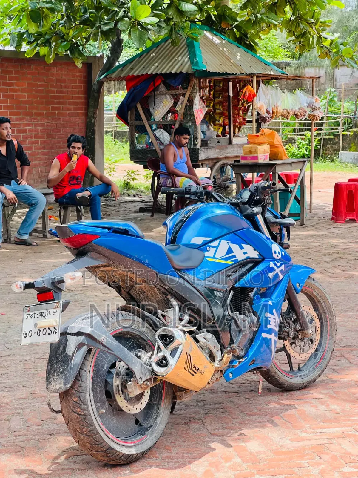 Suzuki Gixxer 2022 Blue