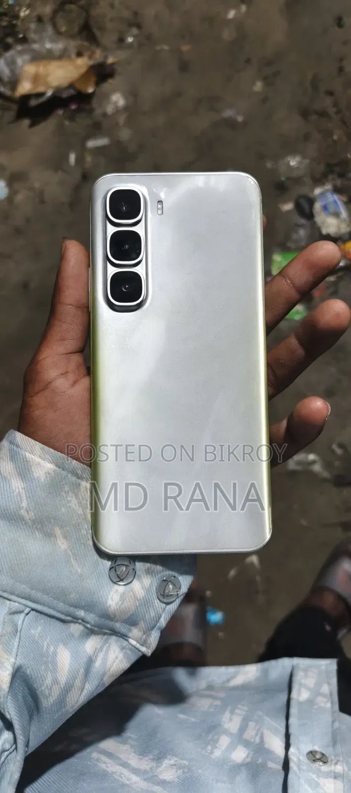 ইনফিনিক্স হট ৬০ প্রো+ ১২৮ জিবি সিলভার
