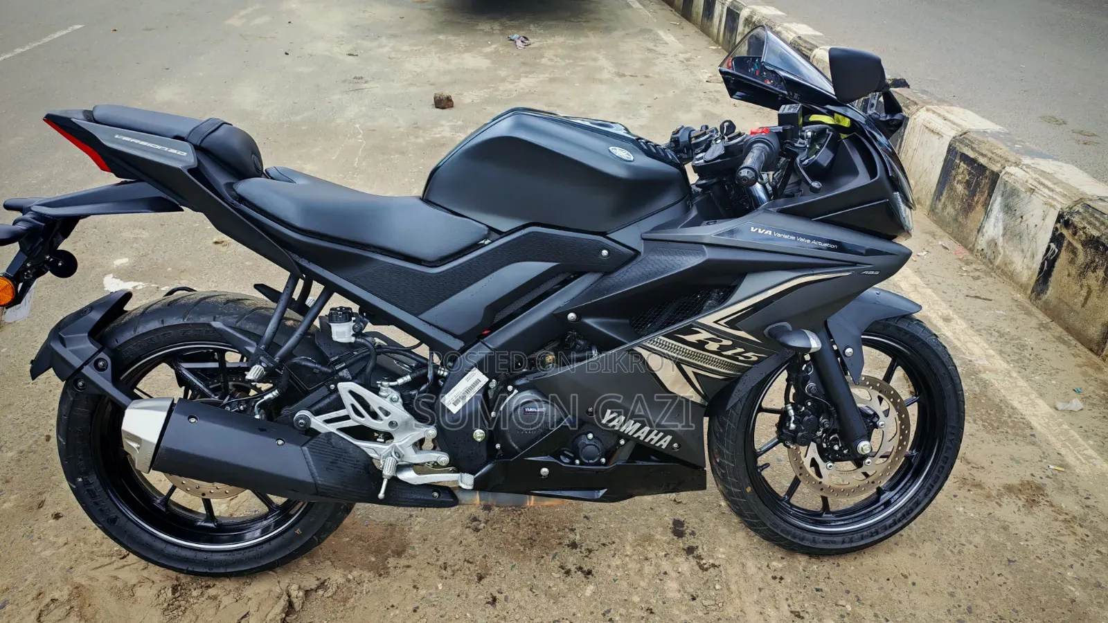 Yamaha R15 V3 2026 Black