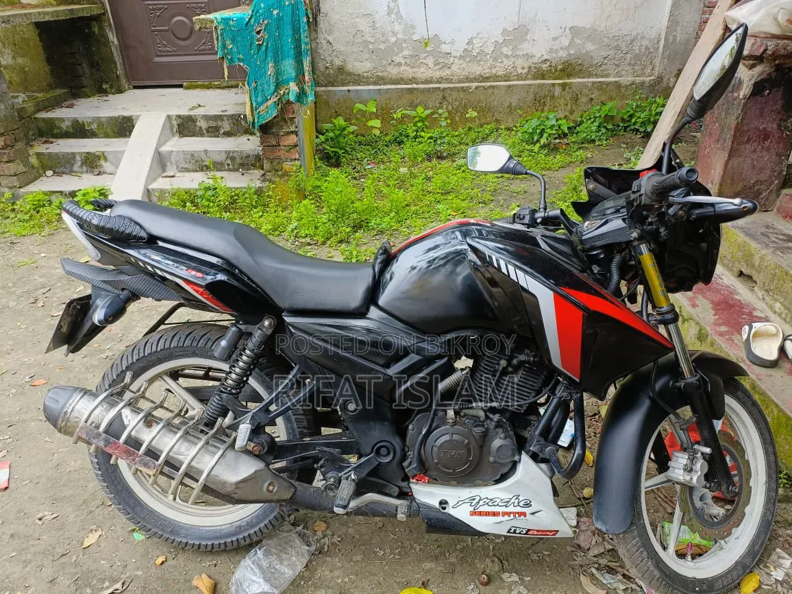 TVS Apache RTR 160 2V 2018 Black