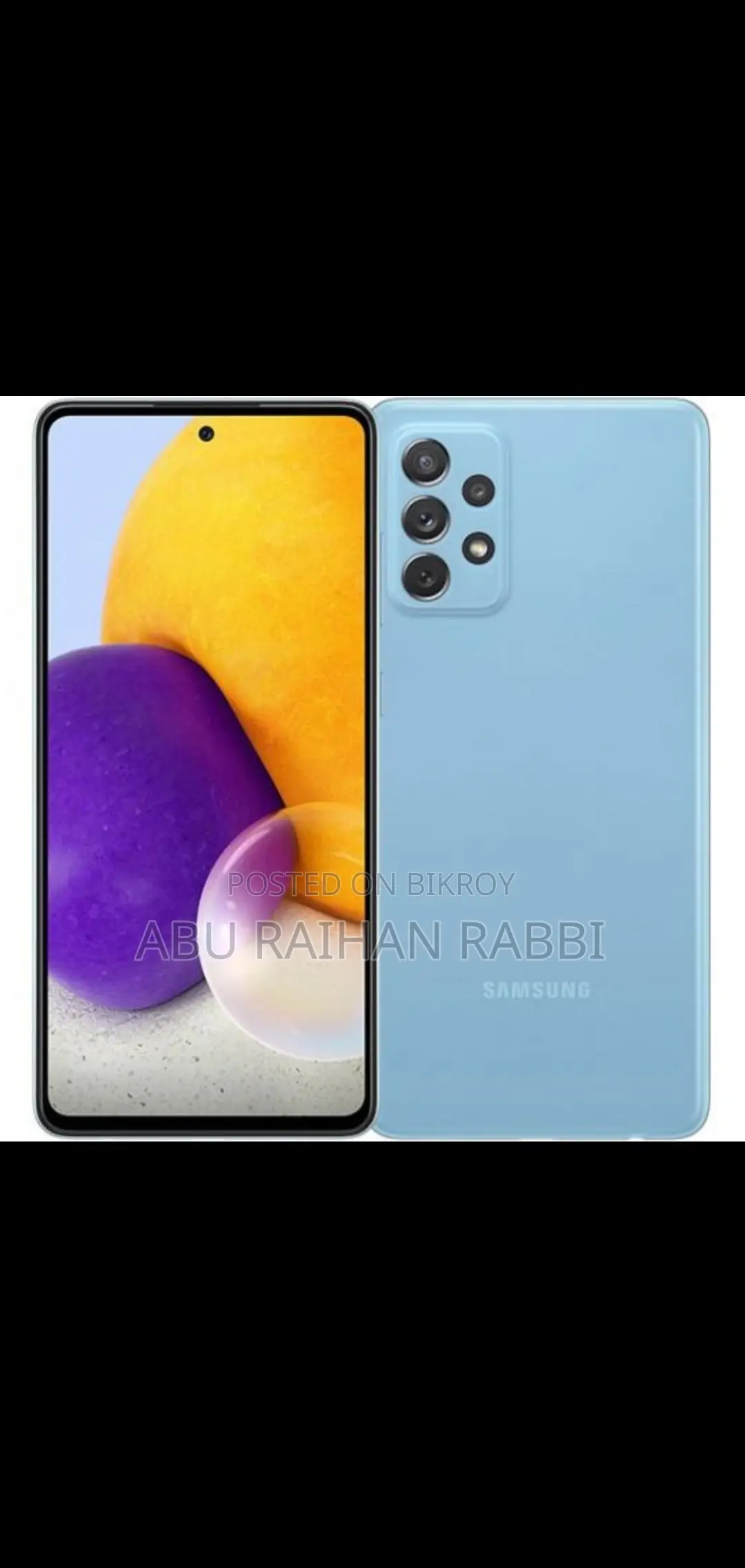 Samsung Galaxy A72 256 GB Blue