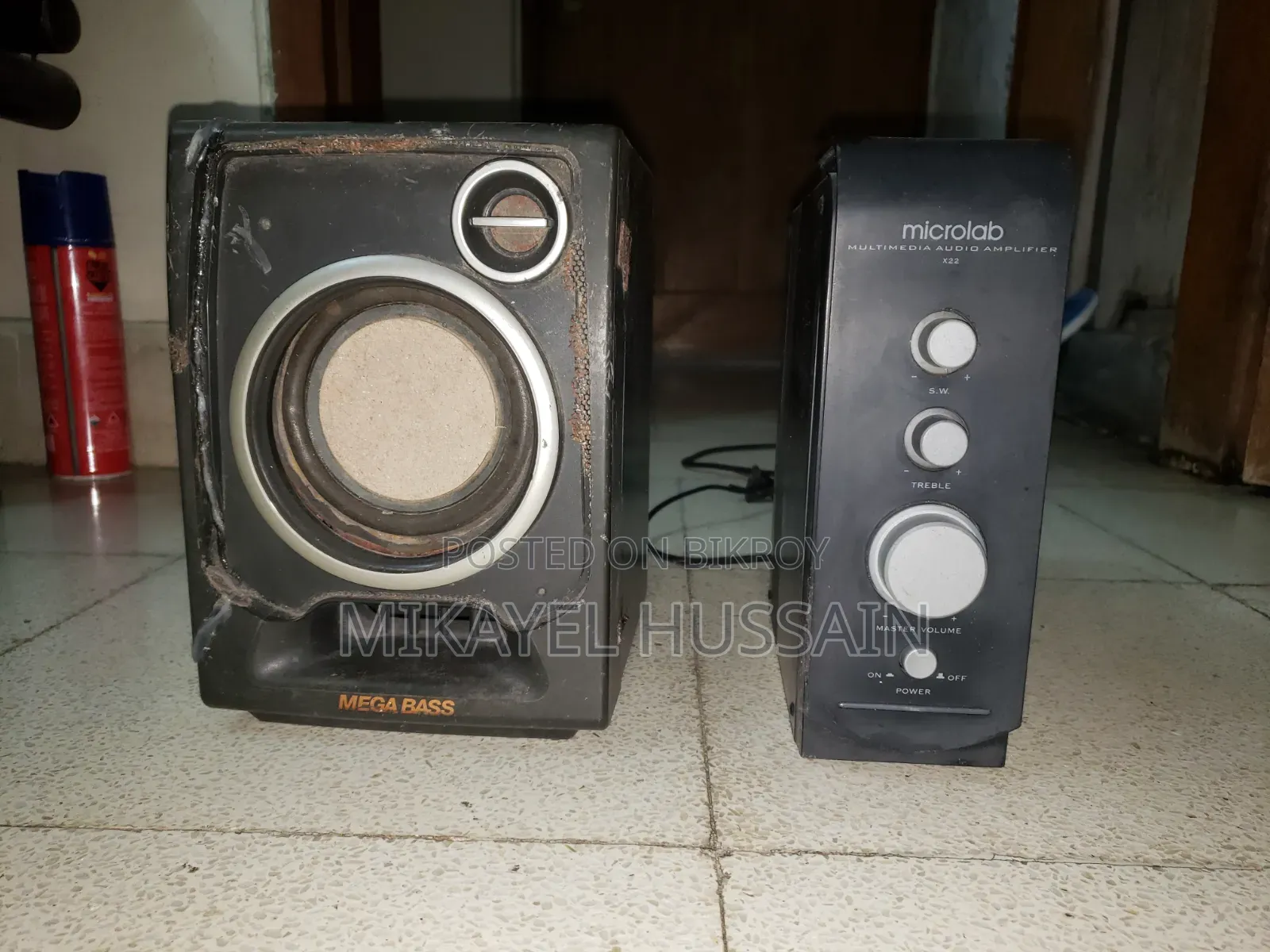 Microlab Amplifier With Sony Speaker