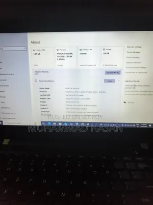 Laptop Lenovo 4GB Intel Core i5 SSD 128GB
