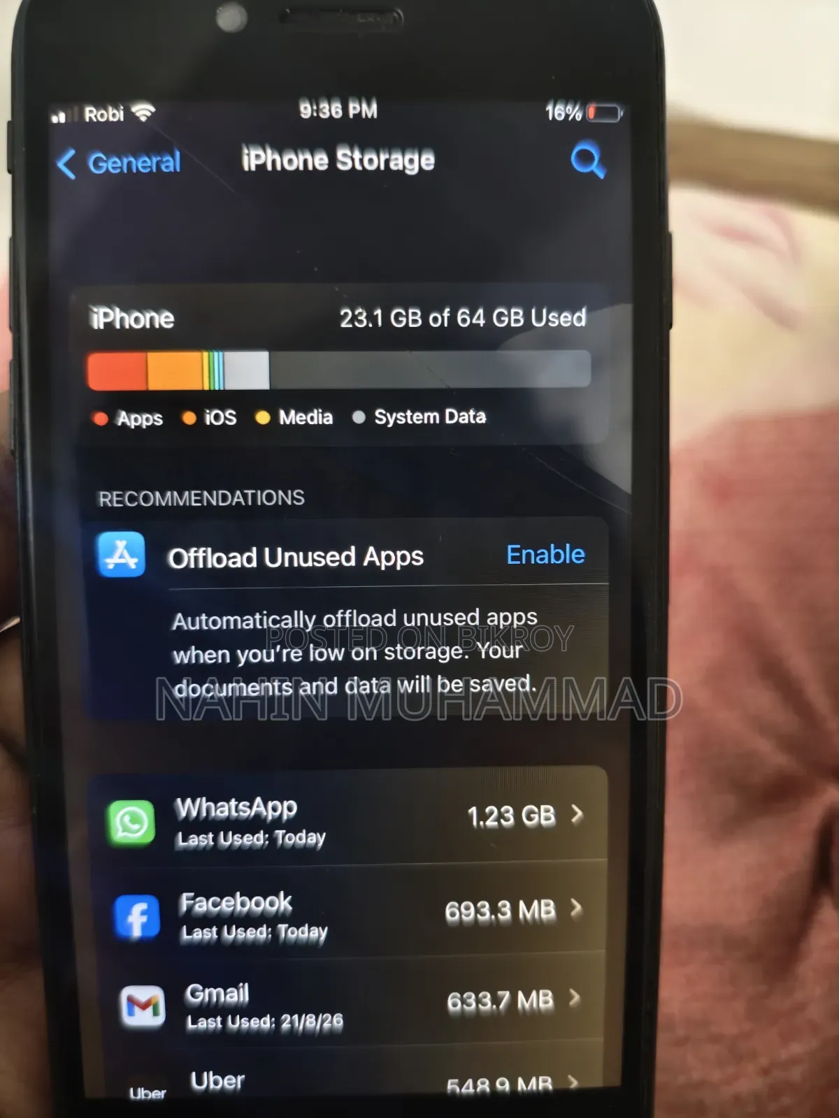 Apple iPhone 8 64 GB Black