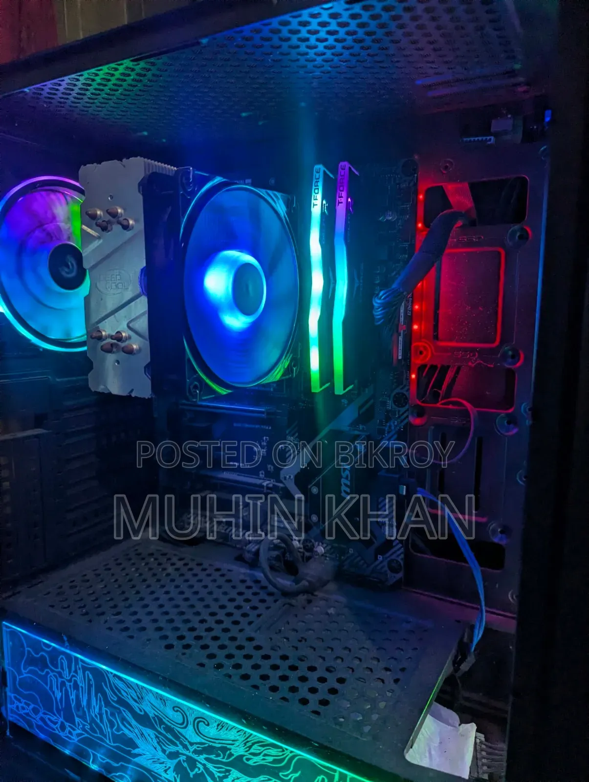 Desktop Computer MSI model 16GB AMD Ryzen 5 SSD 256GB