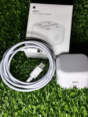 Original 20w Apple Adapter With 14 Pro Max Cable (Box Pulled)