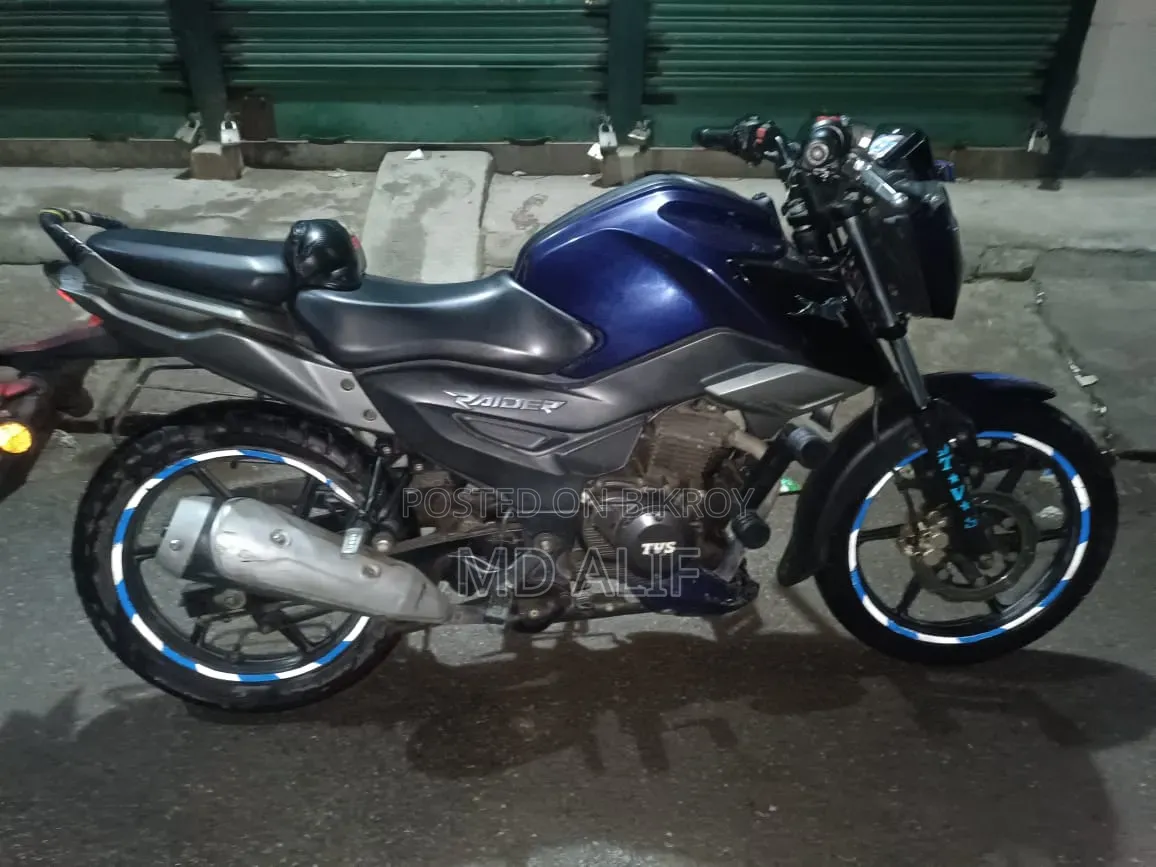 TVS Raider 125 2022 Blue