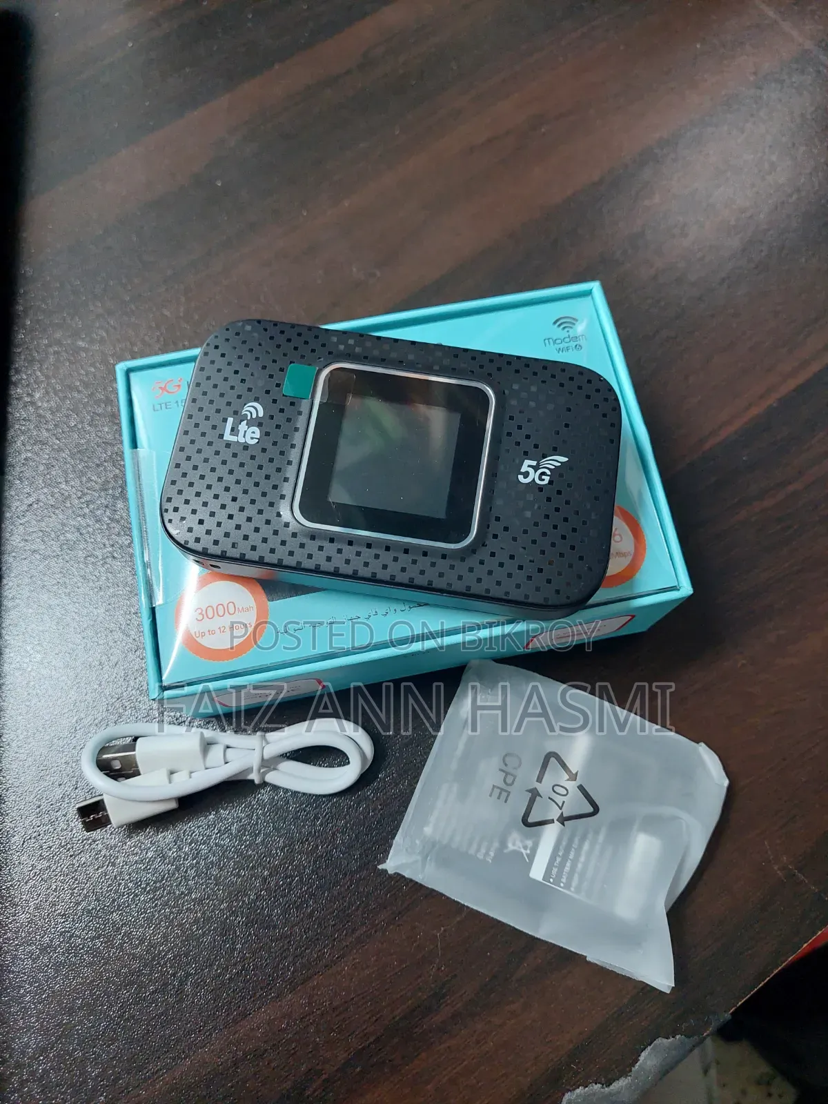 5G LTE Pocket WiFi Router With Display