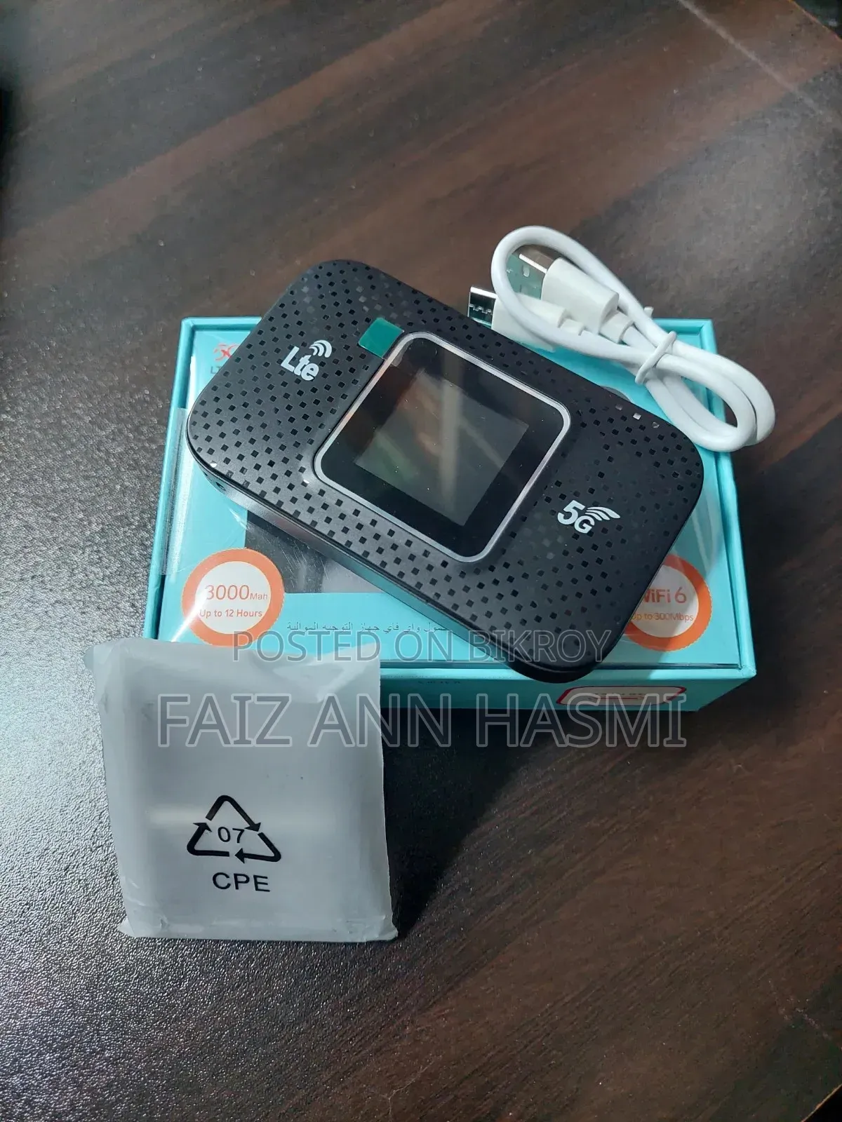 5G LTE Pocket WiFi Router With Display