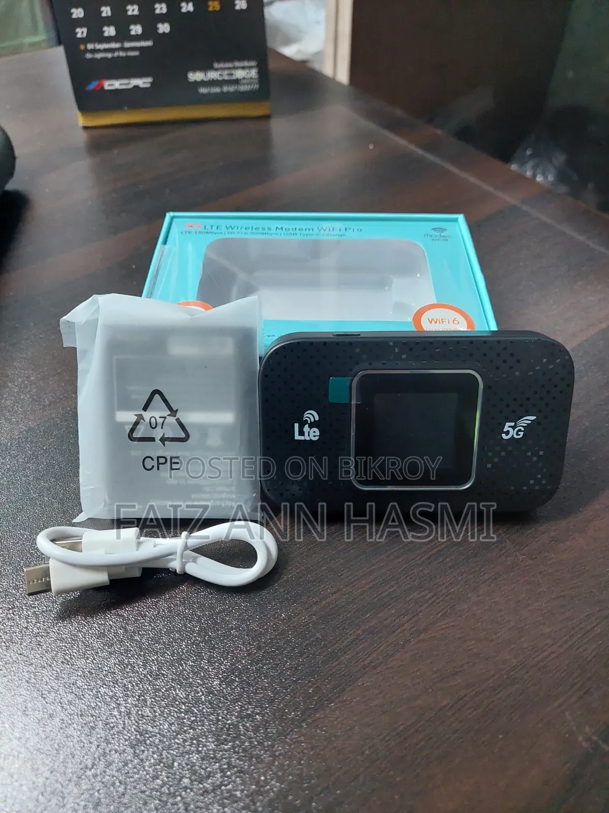 5G LTE Pocket WiFi Router With Display