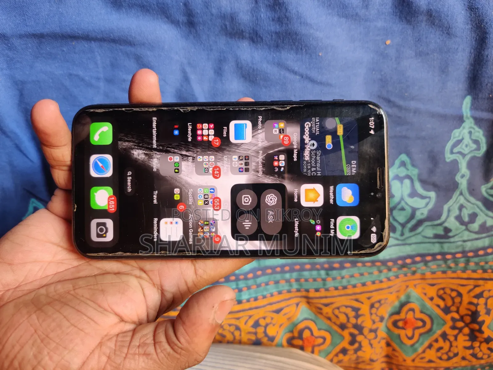 Apple iPhone XS 256 GB Black