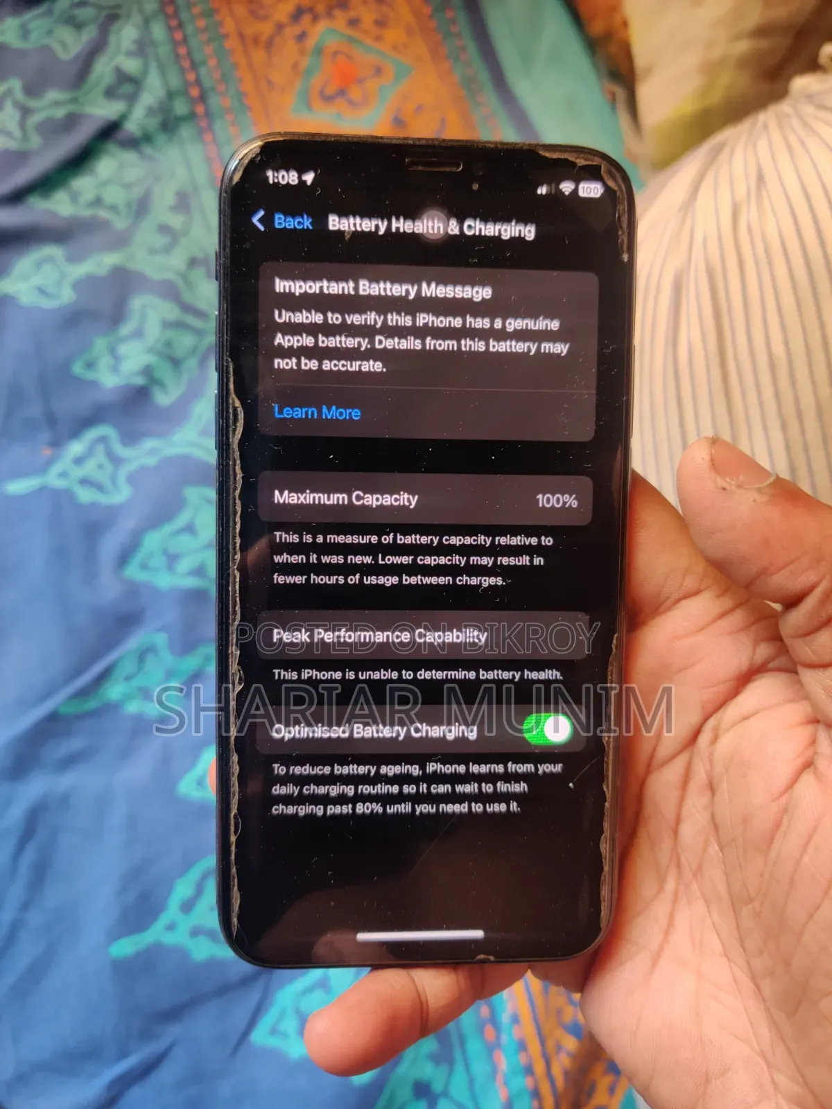 Apple iPhone XS 256 GB Black