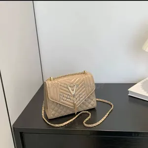 V Letter Tassel Purse Bag