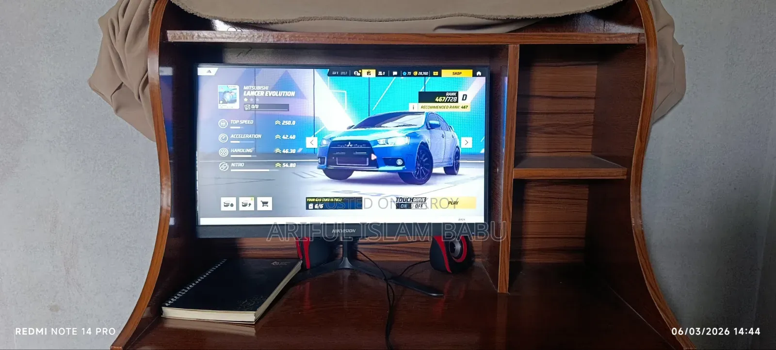 Desktop Computer Gigabyte 8GB Intel Core I5 SSD 1T