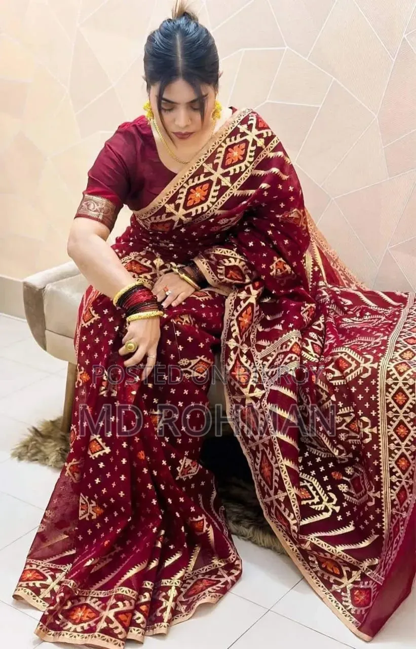 🌸✨ ভাইরাল জামদানি শাড়ি ✨🌸