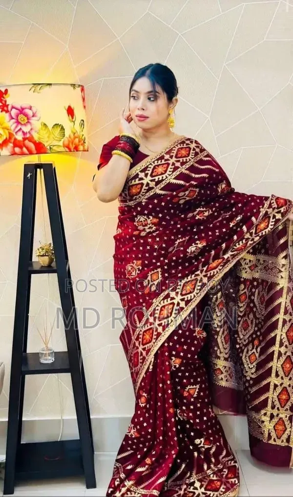 🌸✨ ভাইরাল জামদানি শাড়ি ✨🌸
