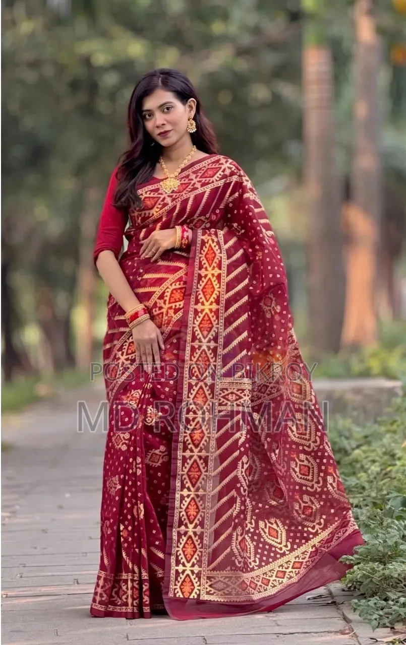 🌸✨ ভাইরাল জামদানি শাড়ি ✨🌸